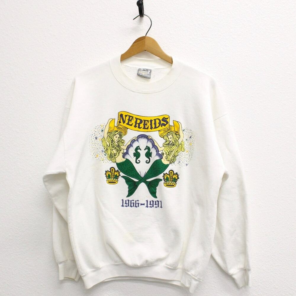Vintage Krewe of Nereids 1966-1991 Mardi Gras Sweatshirt XL